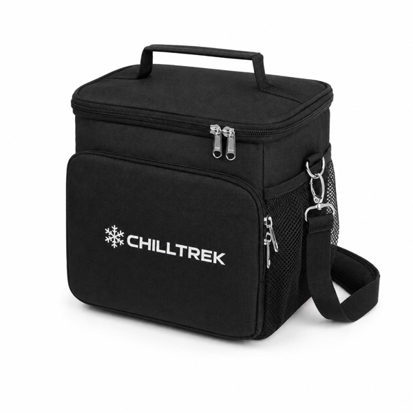 Oxford Cloth Picnic Cooler with PEVA Lining — Oxford-Eva — Black