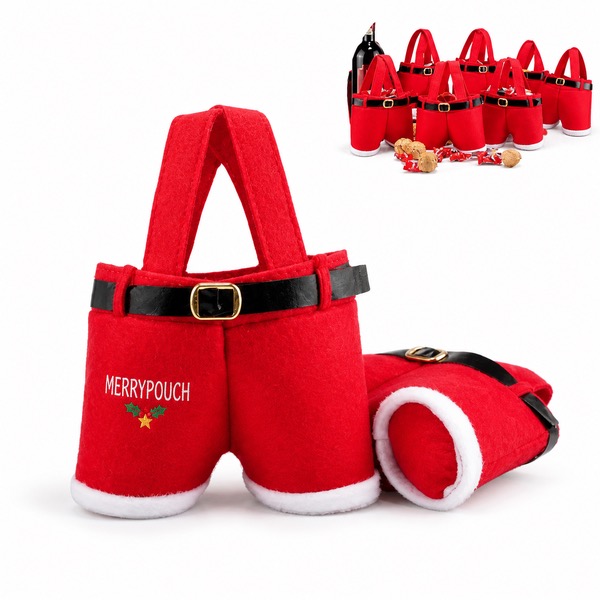 Santa Pants Bag for Holiday Sweets