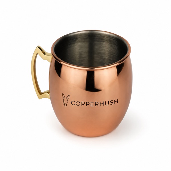 304 Stainless Steel 18 oz Copper Mule Drink Mug