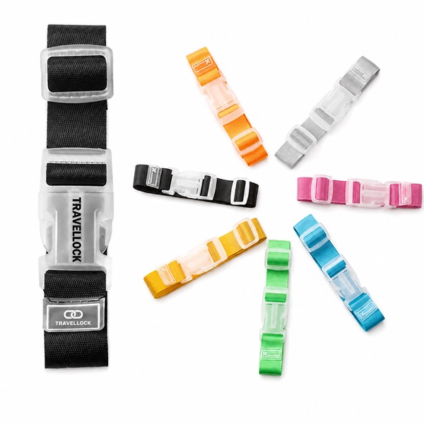 Durable Polyester Suitcase Strap with Easy Use Buckle