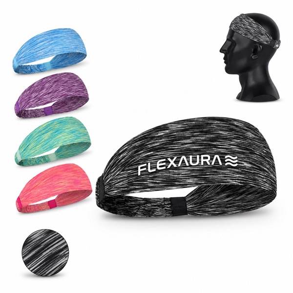 Sports Sweatband Headwear Non Slip 50 MOQ
