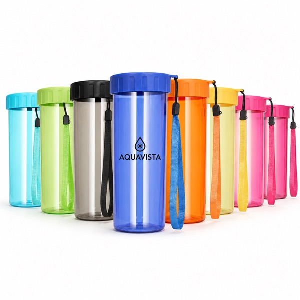 Clear 16oz Reusable Sports Drink Bottle
