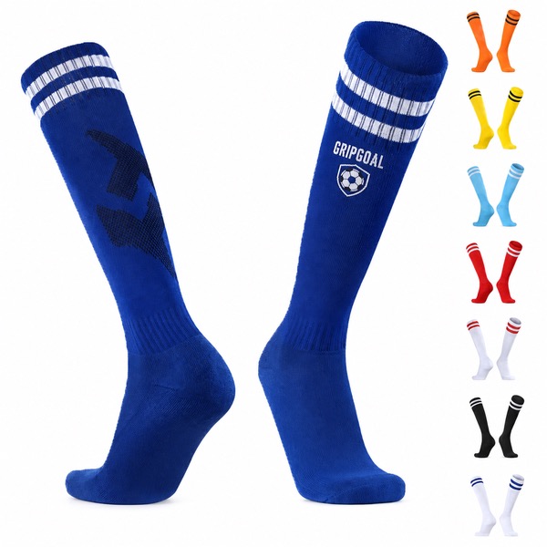 Long Soccer Socks Cotton Towel Sole Odor Resistant