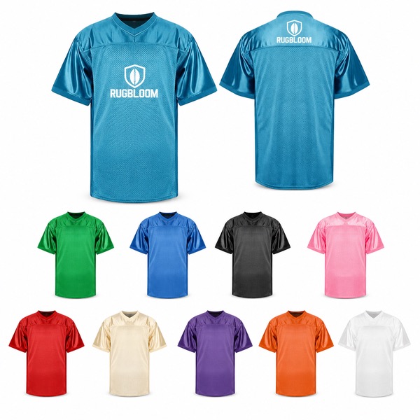 Mens Black Rugby Shirt for Training