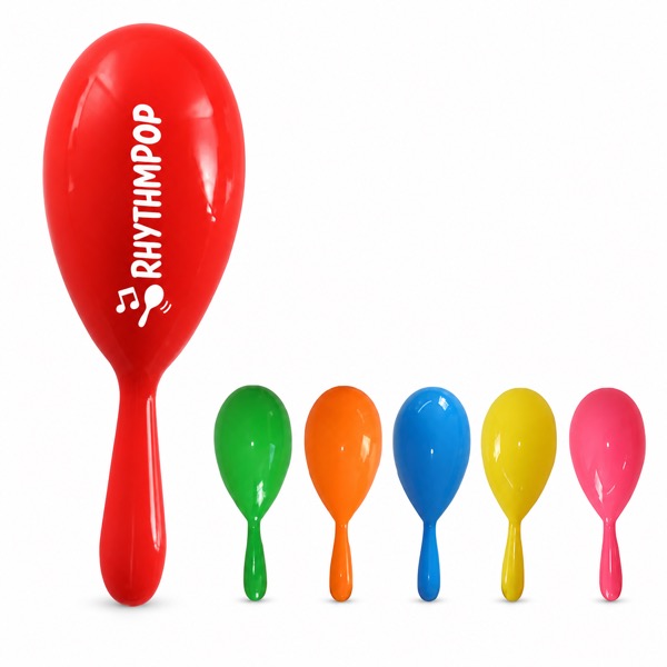 Plastic Maracas with Crisp Sound and Color Options