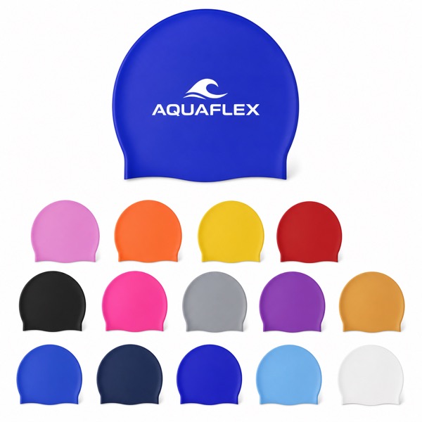 Comfortable Silicone Swim Cap for Hair Protection