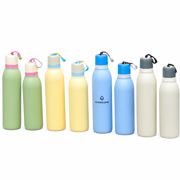 24oz BPA-Free Stainless Steel Water Bottle with Carry Loop