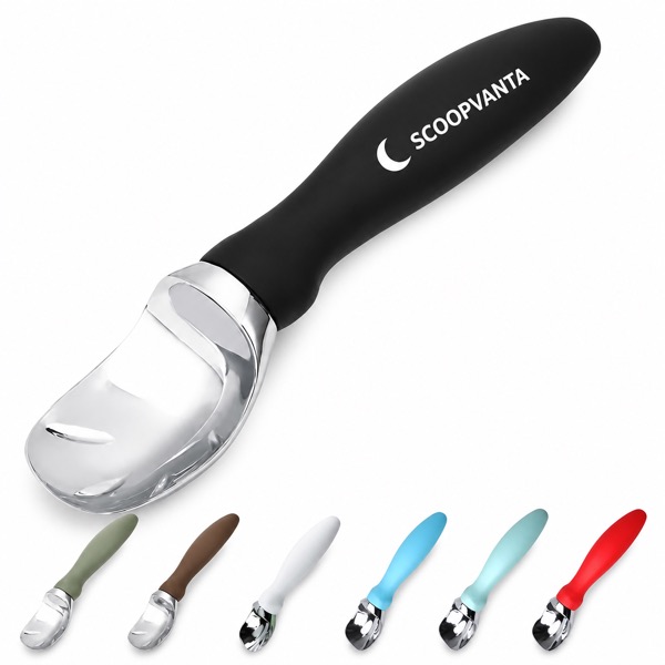 Ice Cream Scoop with Lid Opener Handle
