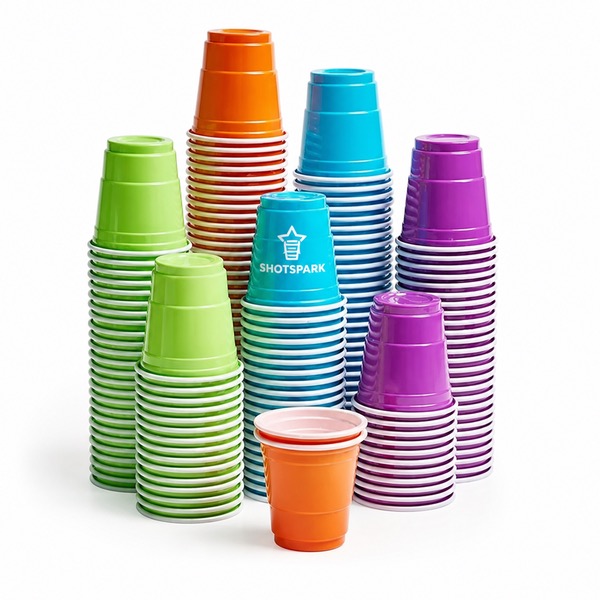 2 Oz Mini Cups for Parties