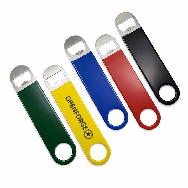 Stainless Steel Beer Opener with Full Color Design