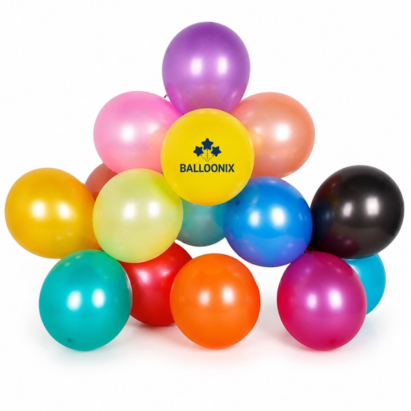 Durable Colorful Balloons, 10 Inch Latex