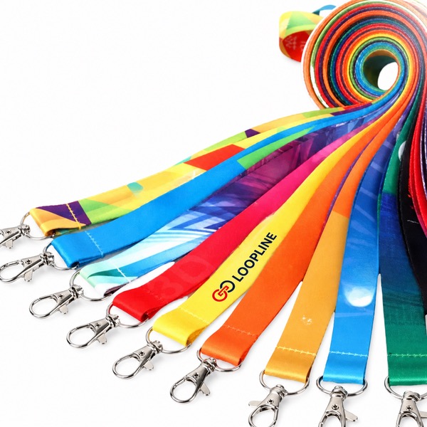 Personalized ID Card Lanyard 35.43 Inch Polyester