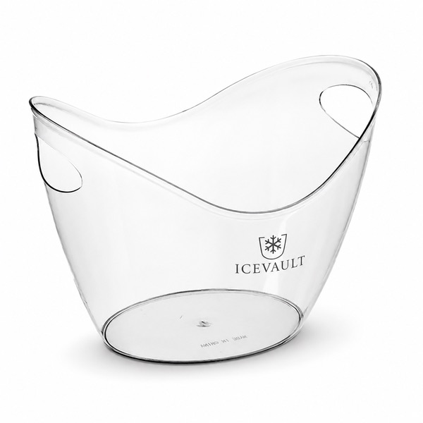 4L Transparent Acrylic Drink Ice Bucket