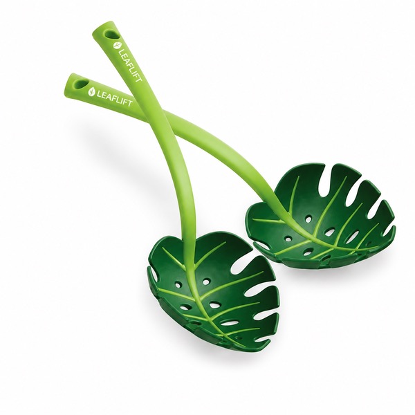 Deep Bowl Monstera Leaf Food Strainer