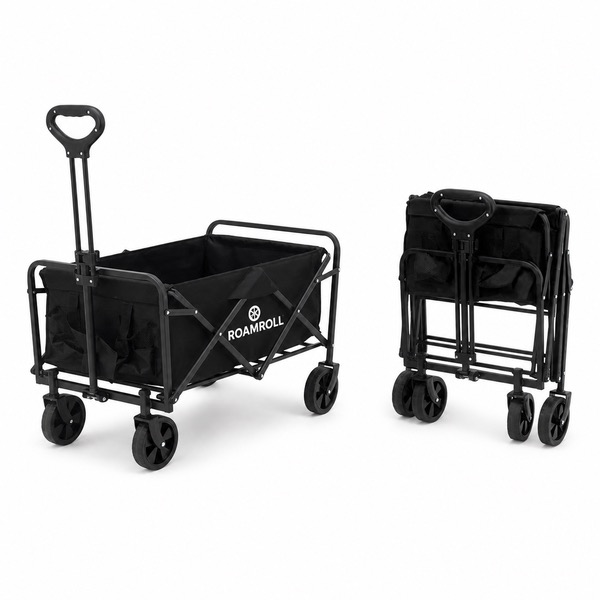 Camping Trailer Cart for Heavy Object Transport
