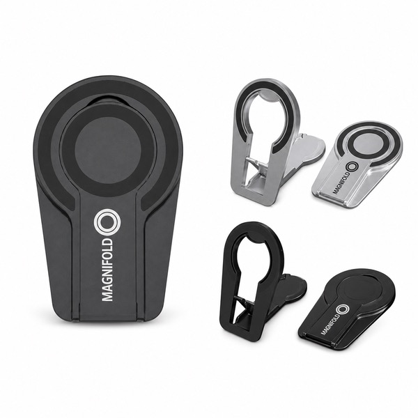 Compact Plastic Phone Stand for Hands-Free Viewing