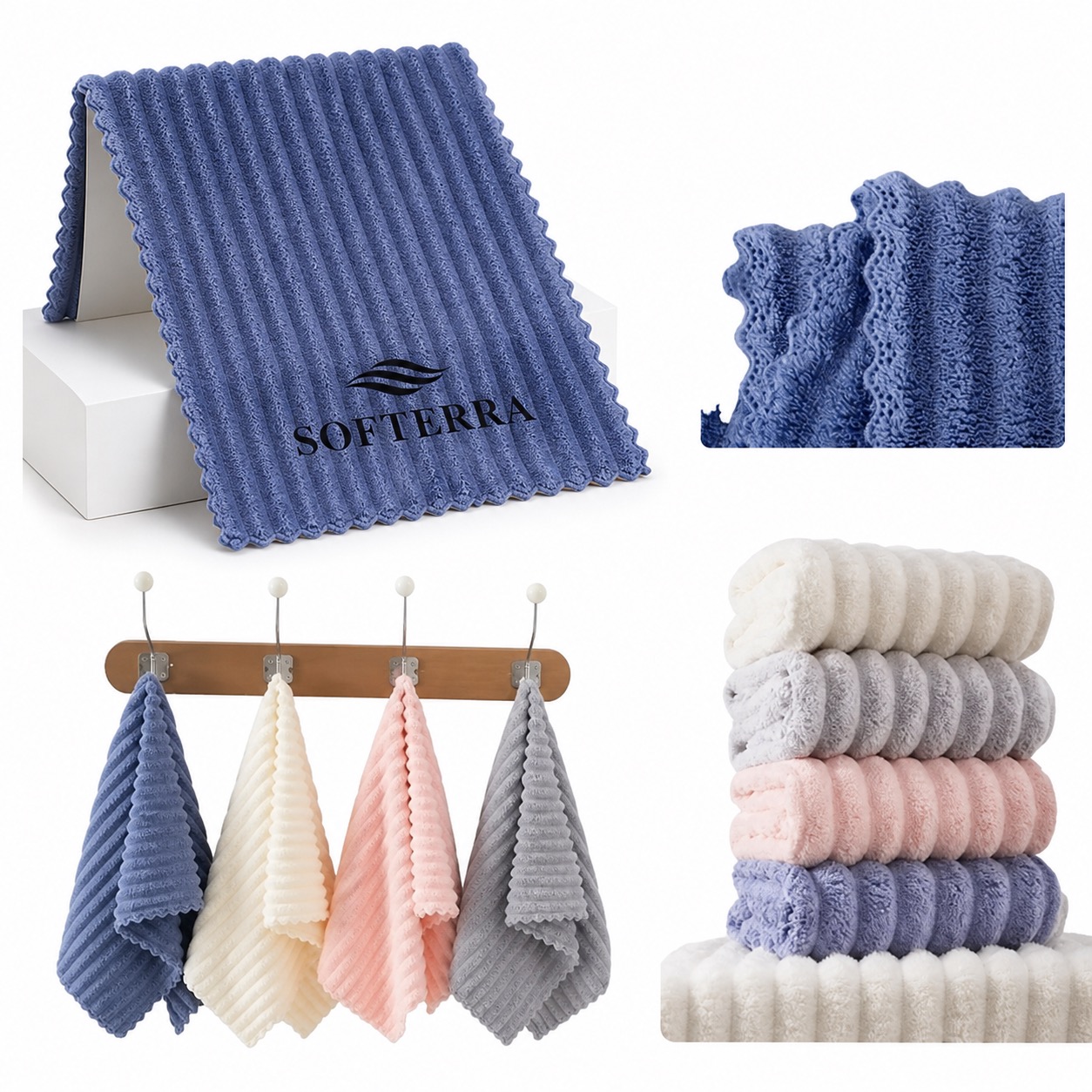 Quick Drying Coral Fleece Sports Towel
