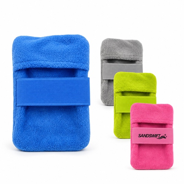 Machine-Washable Beach Sand Removal Mitt