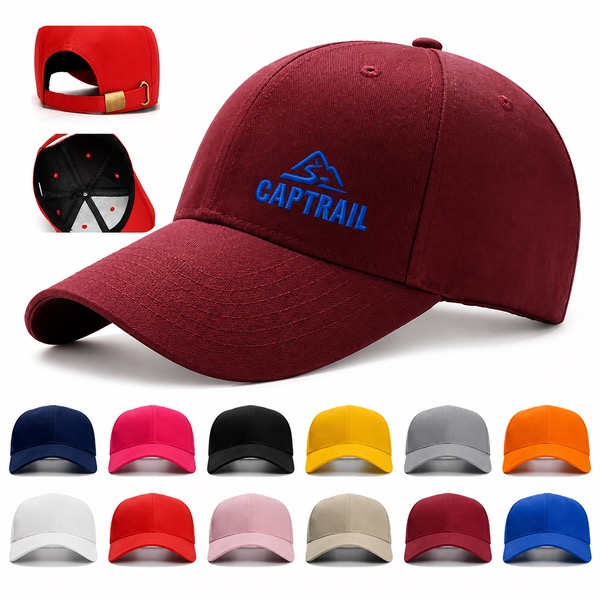 Adjustable Logo Baseball Hat 22-24.4 Inch Circumference