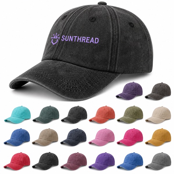 Promotional UV Protection Cap with Large Curved Brim