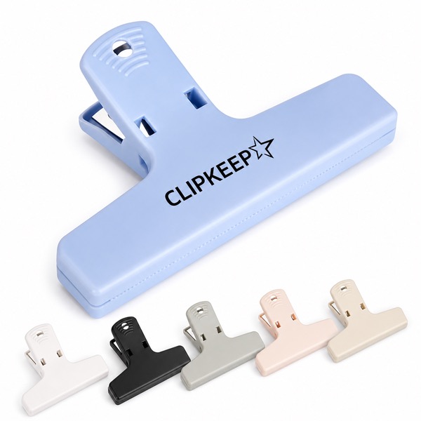 Plastic Clip for Receipts Documents and Food Bags