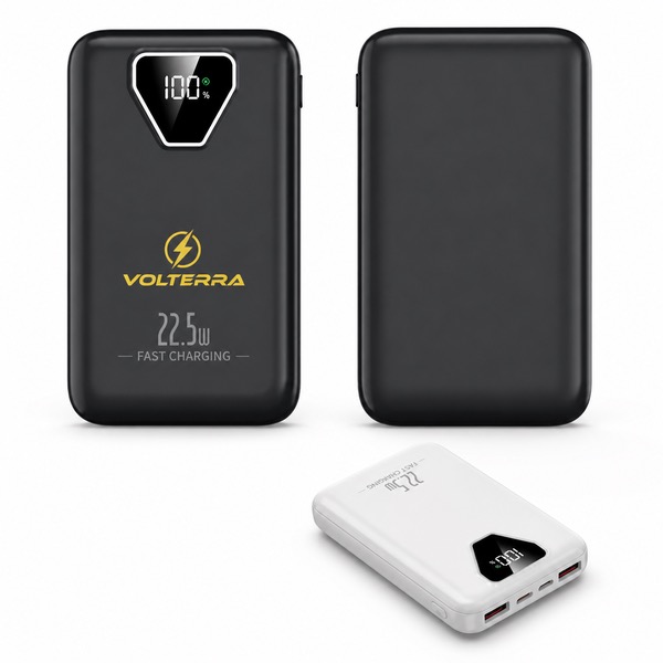 Fast Charge 10000mAh Power Bank with Digital Display