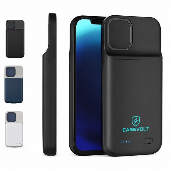 5000mAh Power Bank Phone Case for On-the-Go Charging