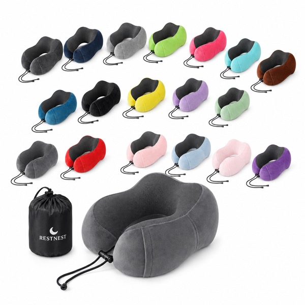 Sleep Pillow with Soft Magnetic Cloth Cover