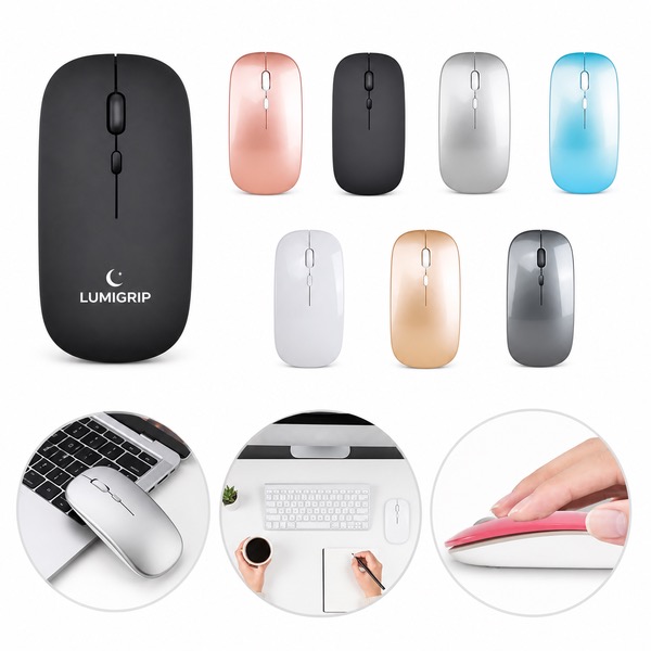 Wireless Rechargeable Mouse for Low Light Navigation