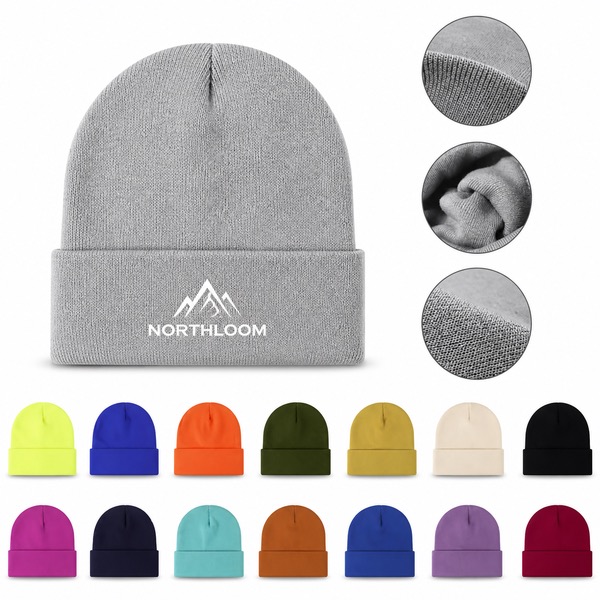Acrylic Winter Hat 8.27 x 7.87 Inch Universal Fit