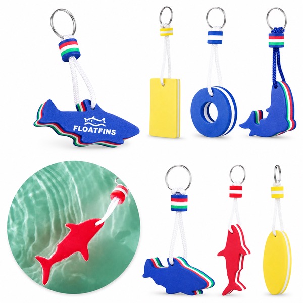 Buoyant EVA Foam Water Sports Key Chain