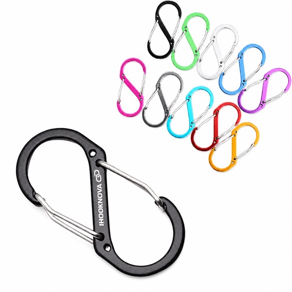Dual Locking Aluminum S Carabiner