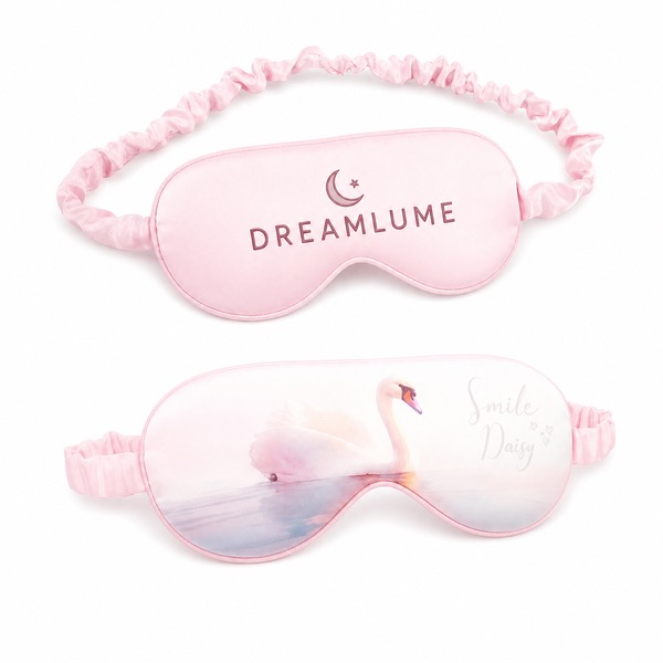 Children’s Full-Color Printed Silk Nap Mask, Adjustable