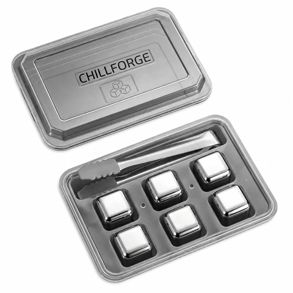 Mirror Polished Reusable Whiskey Stones Set
