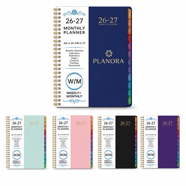 Annual Reference Spiral Planner MOQ 10