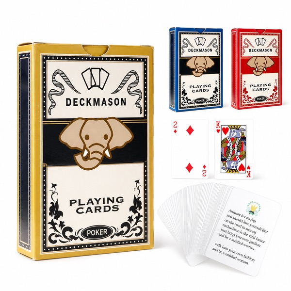 320GSM Custom Playing Cards With Full Color Printing