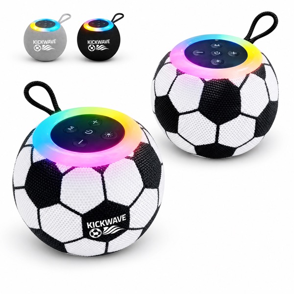 Compact ABS Soccer Speaker with 800mAh Battery