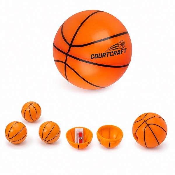 Lightweight Basketball Pencil Sharpener for Kids