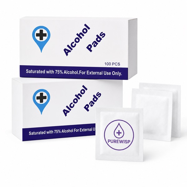 Pre-Moistened Disposable Alcohol Disinfecting Wipes