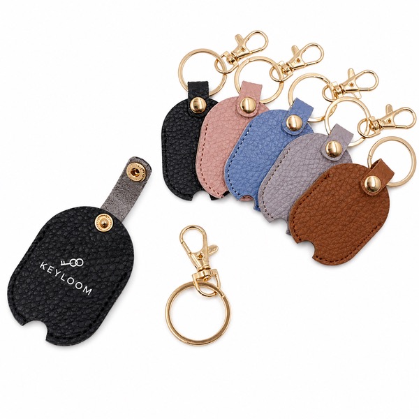 Resilient Leather Key Case with Secure Clip