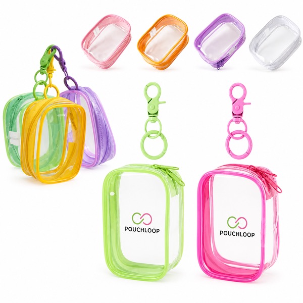 3D PVC Figure Case With Attachment Hook