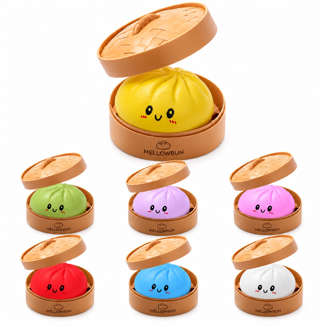 TPR Dumpling Fidget Toy Slow Rebound Design