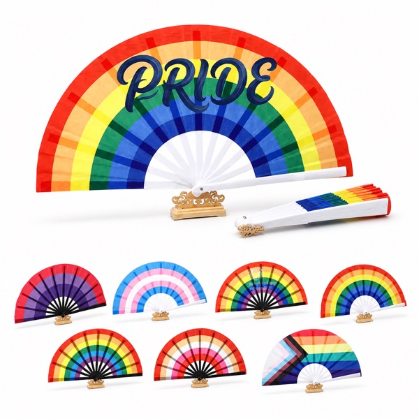 13 Inch Folding Fan Opens to 25 Inches