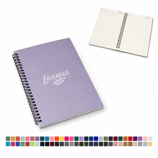 350gsm Cover A5 Spiral Writing Notebook