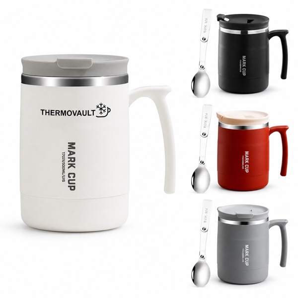 Stainless Steel 17OZ Travel Mug with Secure Lid