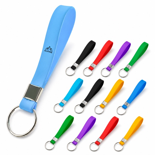 Waterproof Silicone Wrist Strap Key Holder