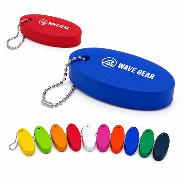 Buoyant PU Foam Key Ring for Water Activities