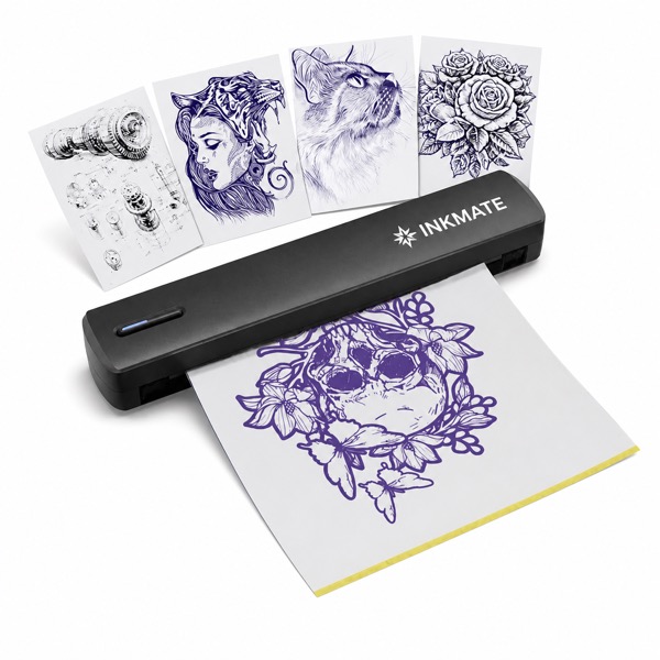 One Touch A4 Tattoo Stencil Thermal Printer — Abs — White
