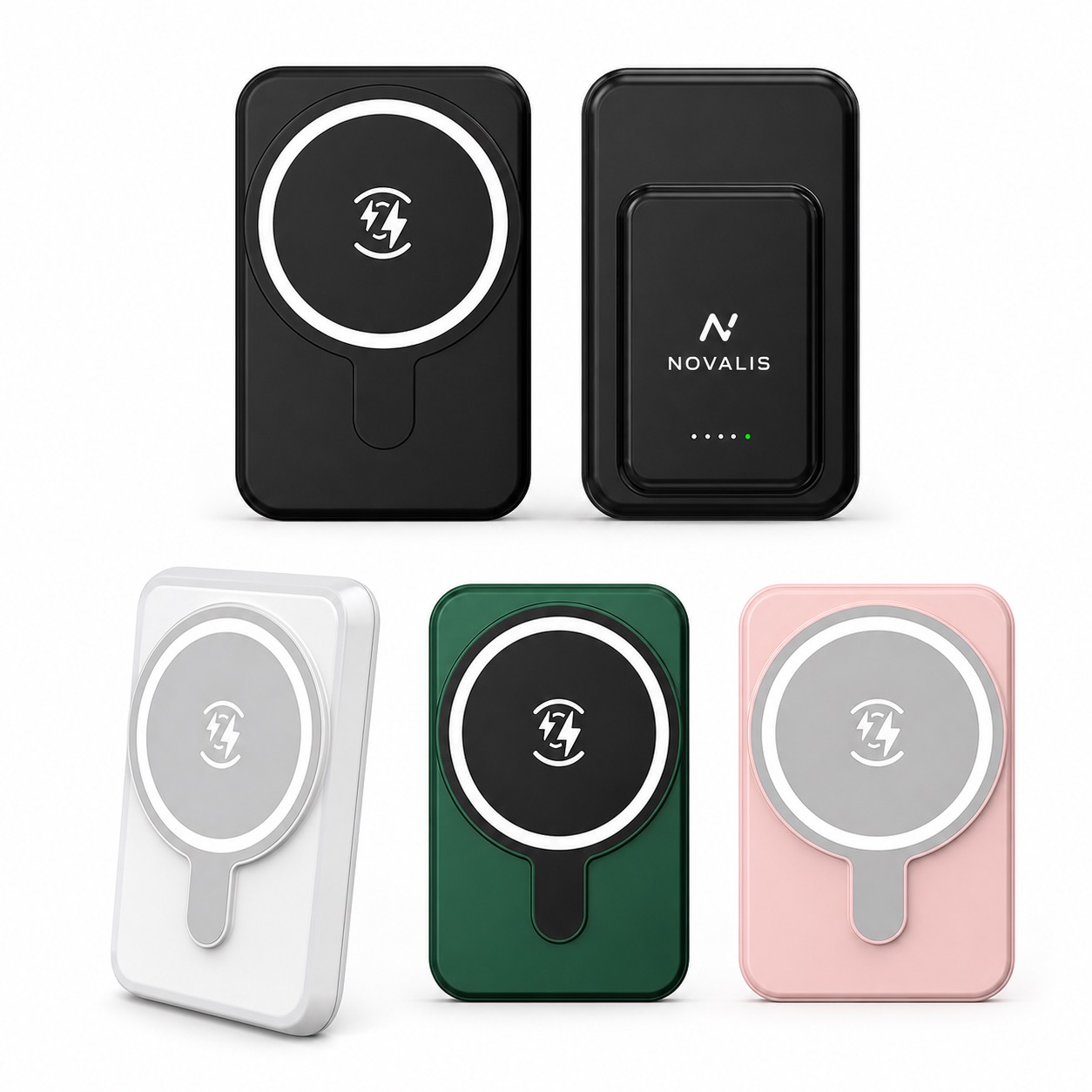 Mini Magnetic Alignment 5W Wireless Power Bank