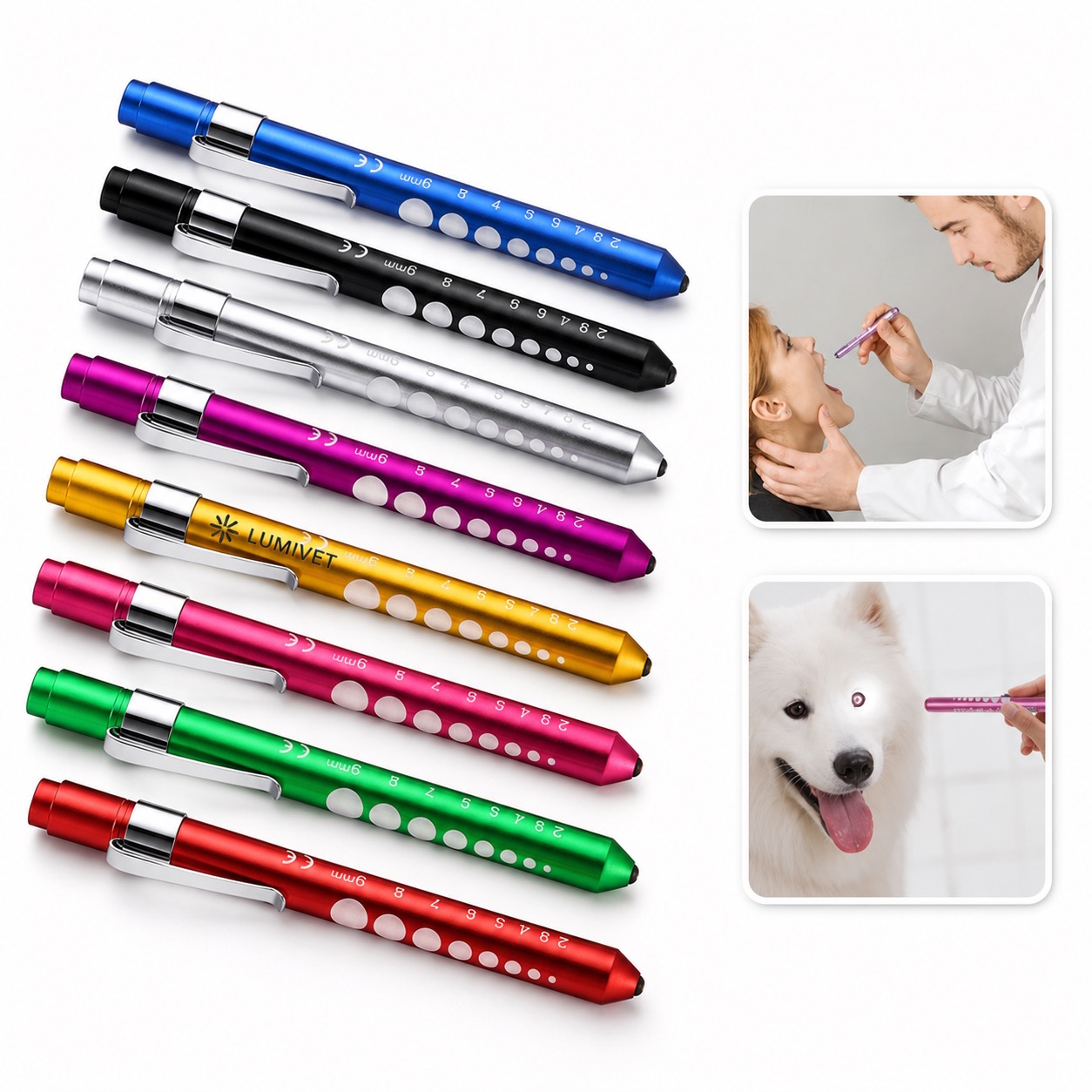 Medical Examination Penlight, Two Batteries